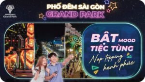 Phố đi bộ - chợ đêm Sài gòn-Grand Park-Tiêu đề