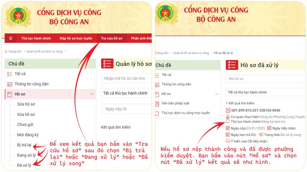 Tra cứu kết quả